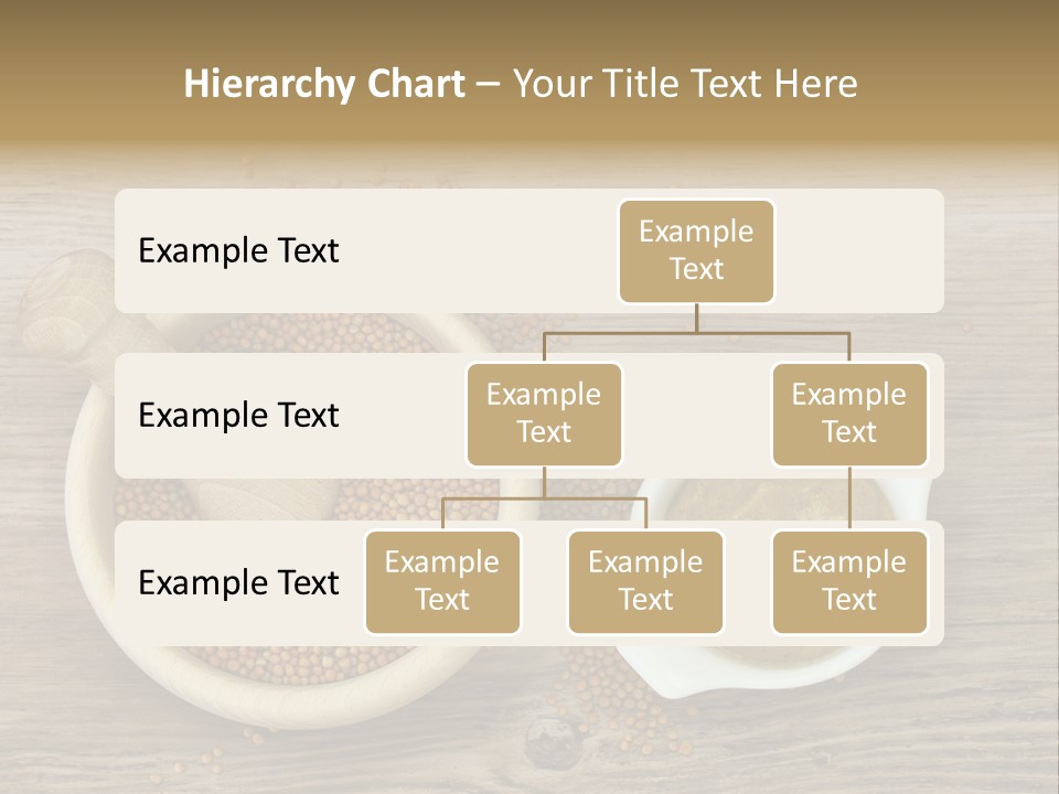 Bowl Hot Brown PowerPoint Template