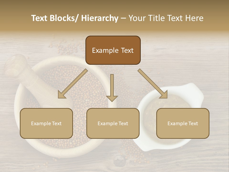 Bowl Hot Brown PowerPoint Template