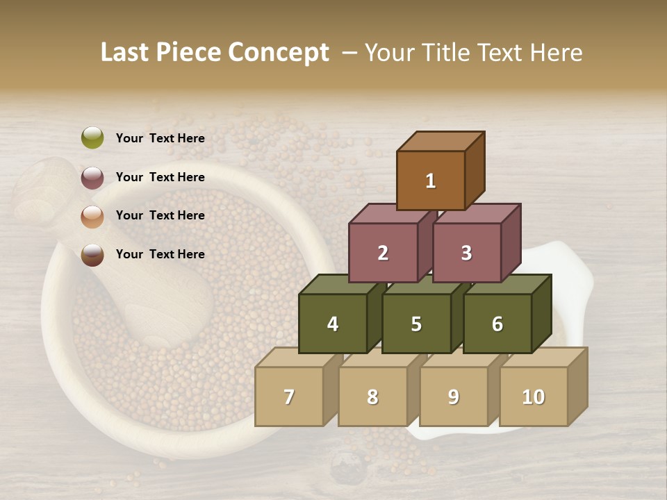 Bowl Hot Brown PowerPoint Template