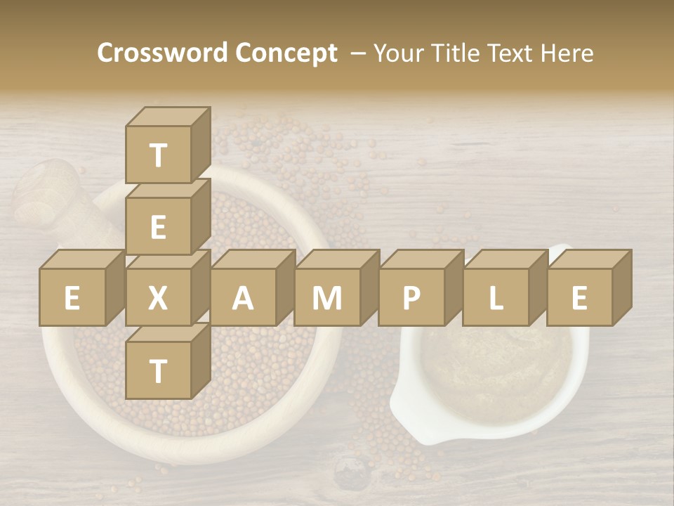 Bowl Hot Brown PowerPoint Template