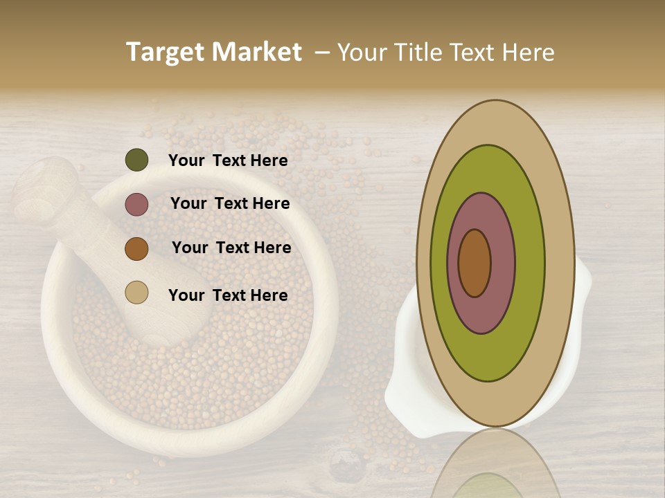 Bowl Hot Brown PowerPoint Template