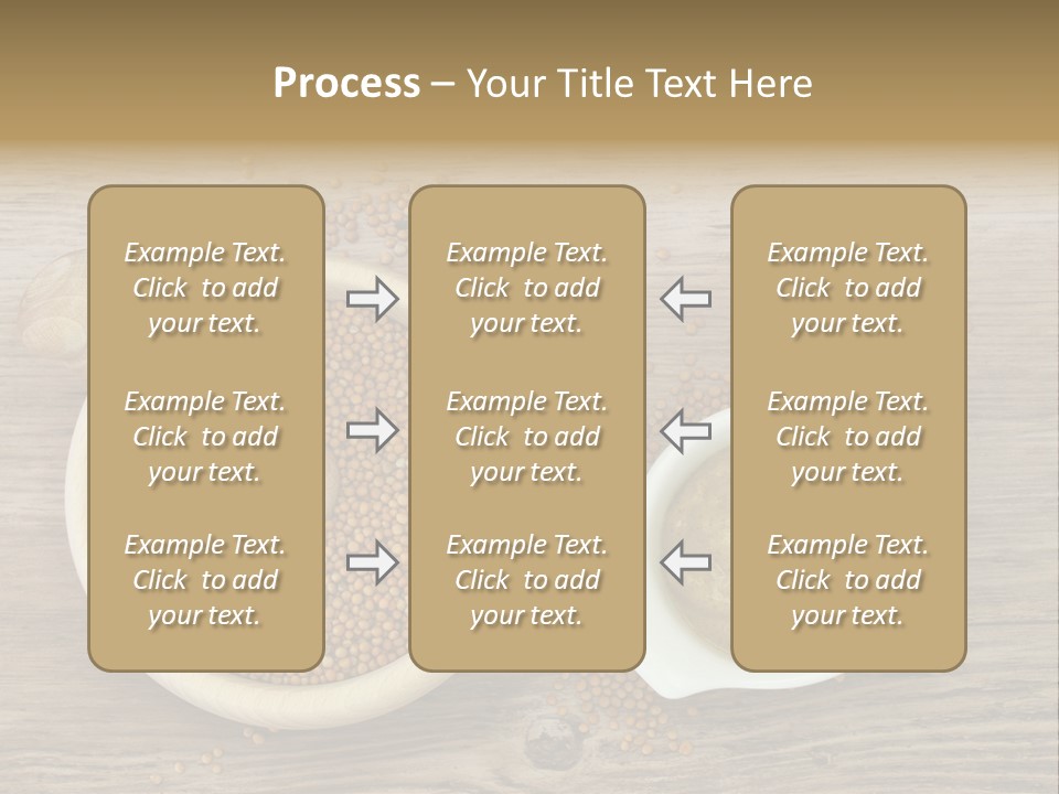 Bowl Hot Brown PowerPoint Template