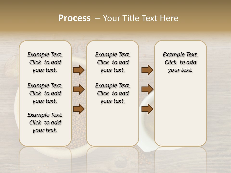 Bowl Hot Brown PowerPoint Template