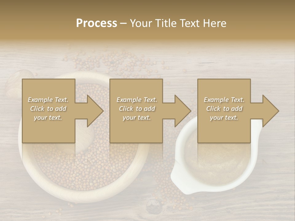 Bowl Hot Brown PowerPoint Template