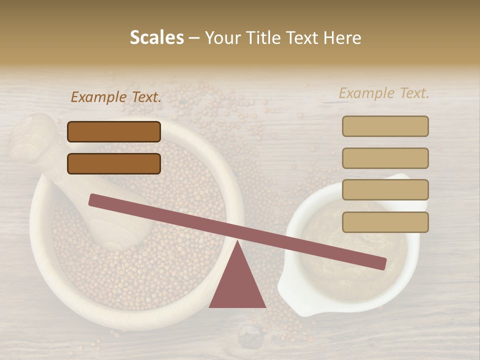 Bowl Hot Brown PowerPoint Template