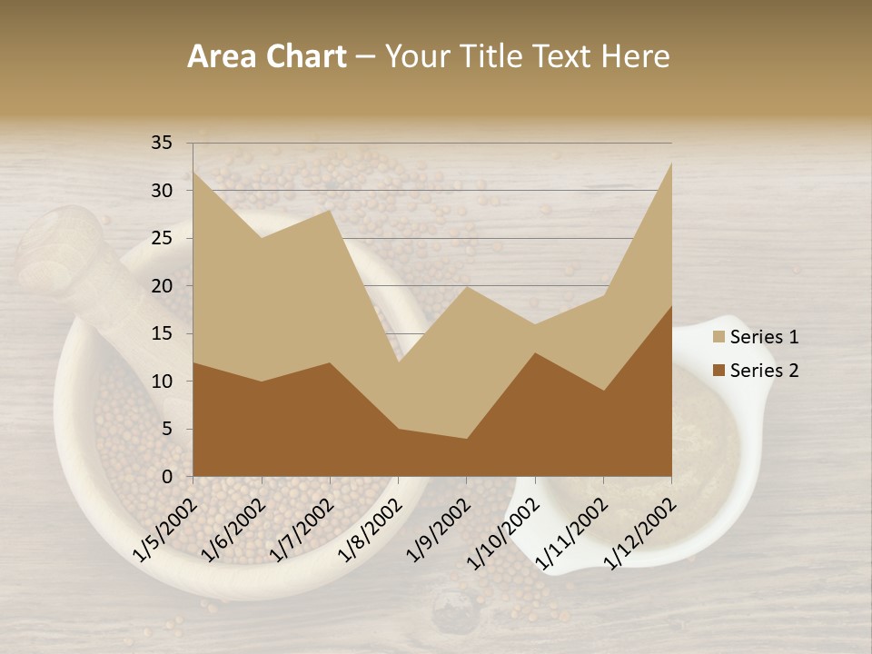 Bowl Hot Brown PowerPoint Template