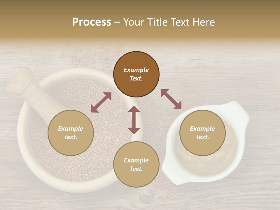 Bowl Hot Brown PowerPoint Template
