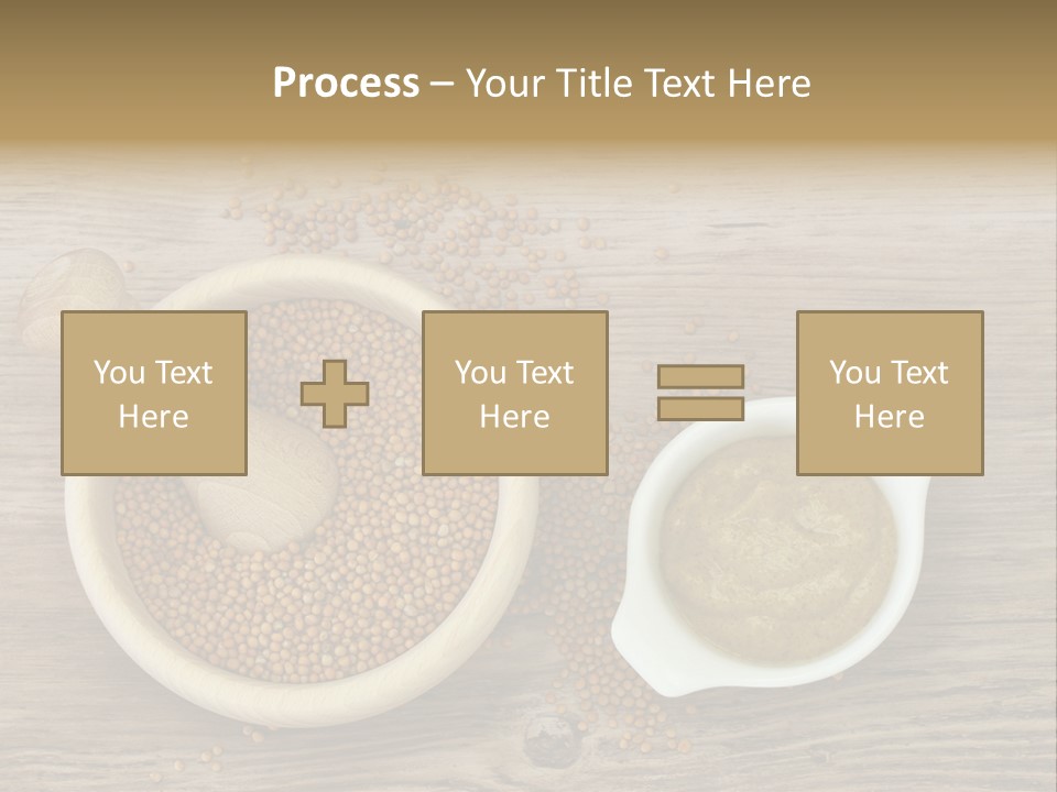 Bowl Hot Brown PowerPoint Template