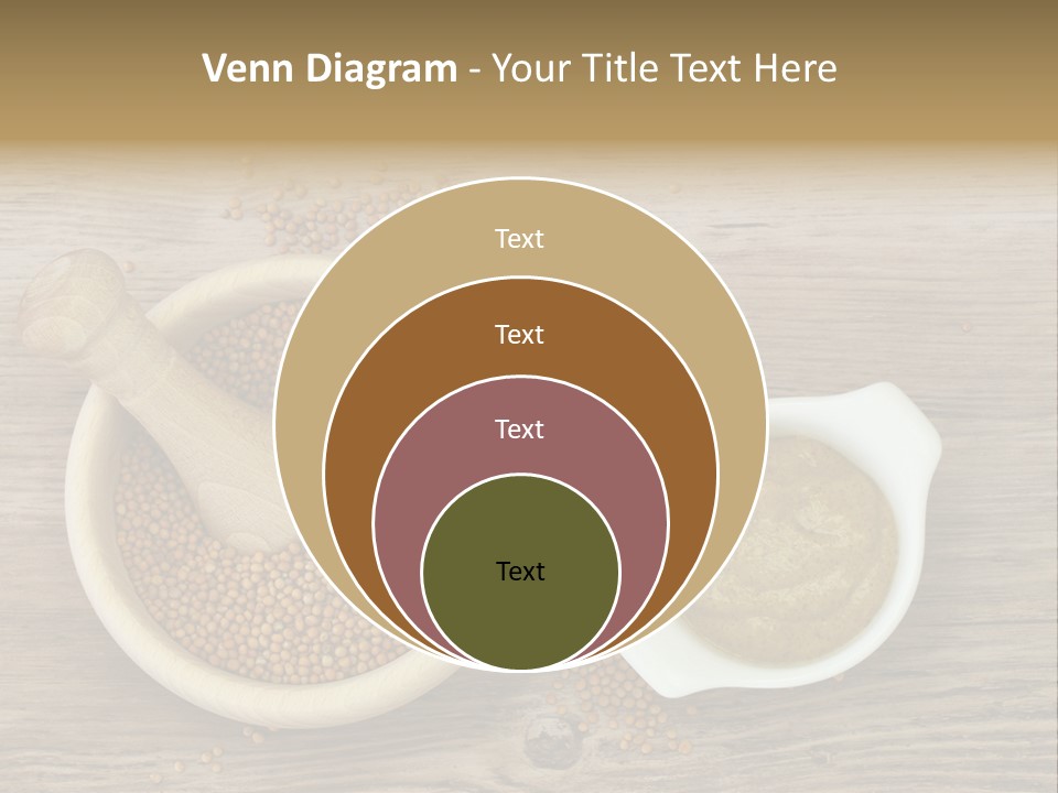 Bowl Hot Brown PowerPoint Template
