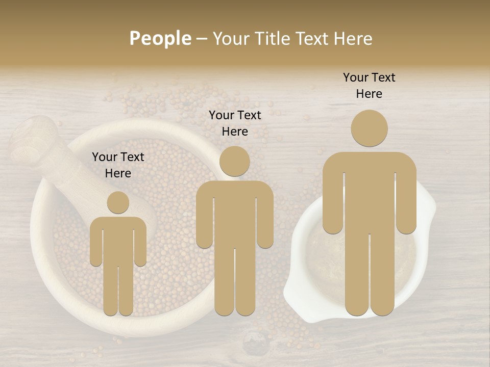 Bowl Hot Brown PowerPoint Template