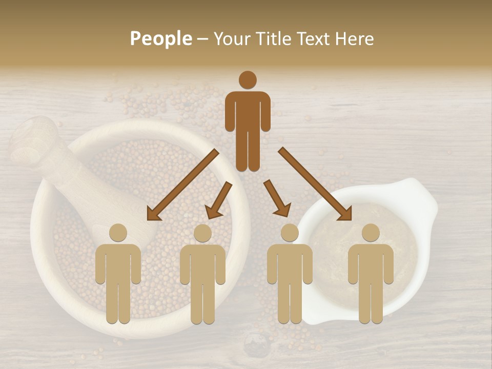 Bowl Hot Brown PowerPoint Template