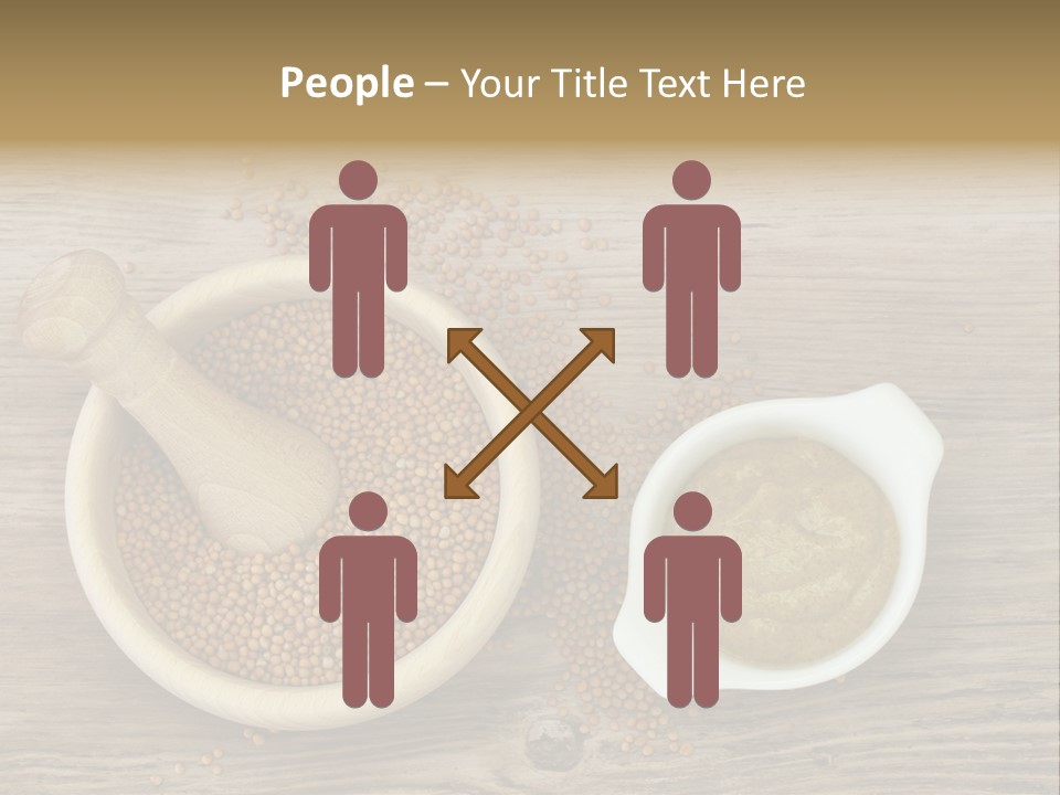 Bowl Hot Brown PowerPoint Template