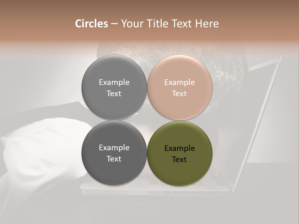 Tension Woman Work PowerPoint Template