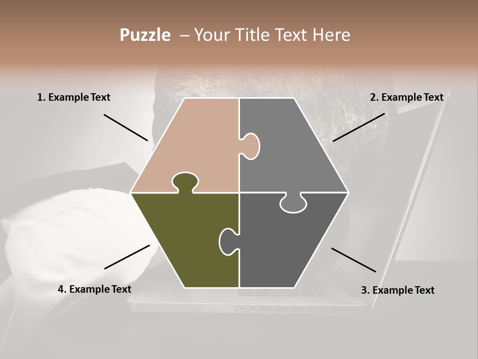 Tension Woman Work PowerPoint Template