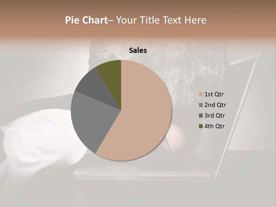 Tension Woman Work PowerPoint Template