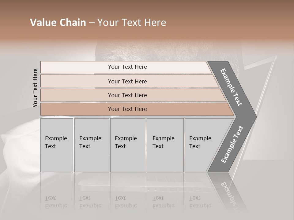 Tension Woman Work PowerPoint Template