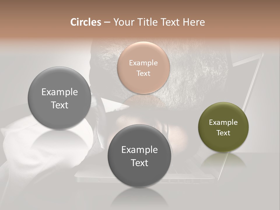 Tension Woman Work PowerPoint Template