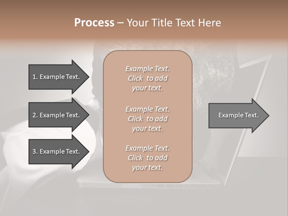 Tension Woman Work PowerPoint Template