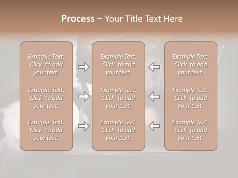 Tension Woman Work PowerPoint Template