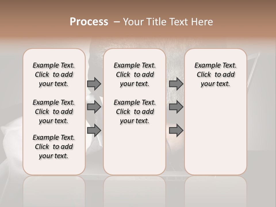 Tension Woman Work PowerPoint Template