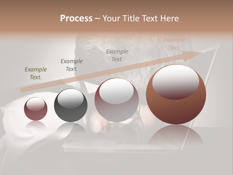 Tension Woman Work PowerPoint Template