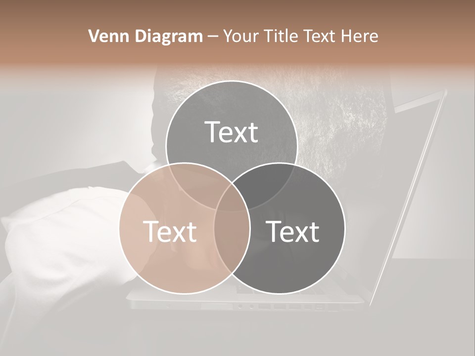 Tension Woman Work PowerPoint Template