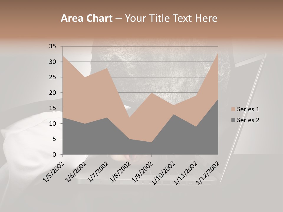 Tension Woman Work PowerPoint Template