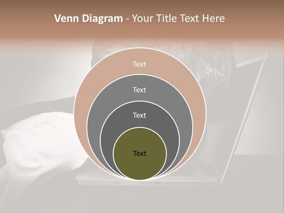 Tension Woman Work PowerPoint Template