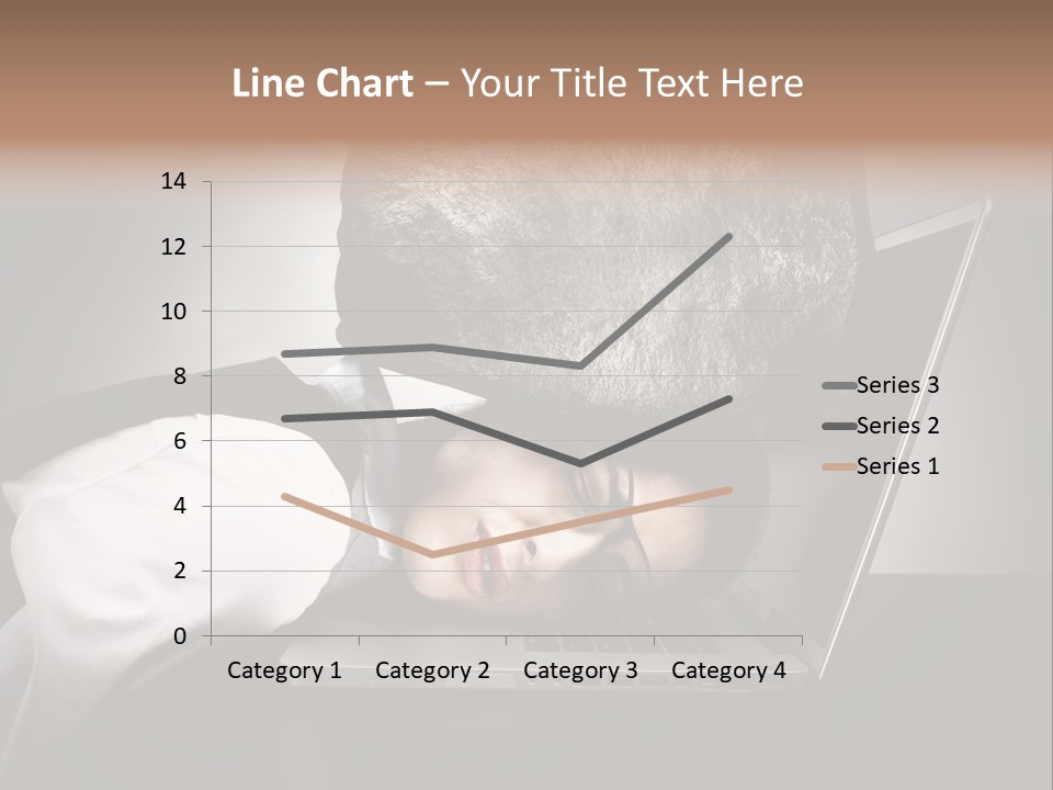 Tension Woman Work PowerPoint Template