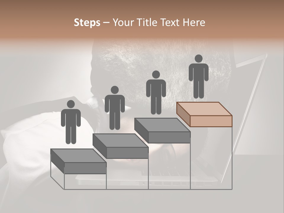 Tension Woman Work PowerPoint Template