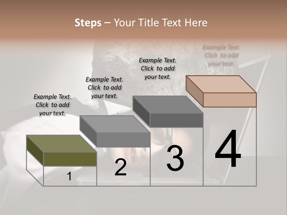 Tension Woman Work PowerPoint Template