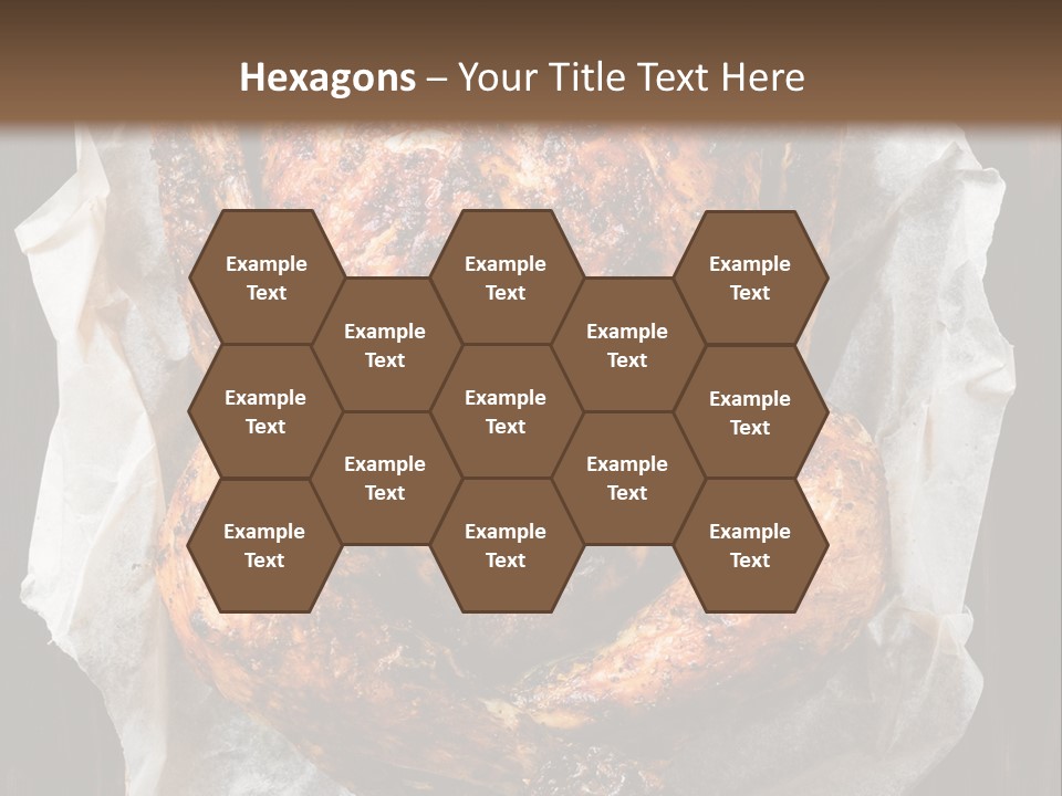 Cooked Cooked Chicken Broiled PowerPoint Template