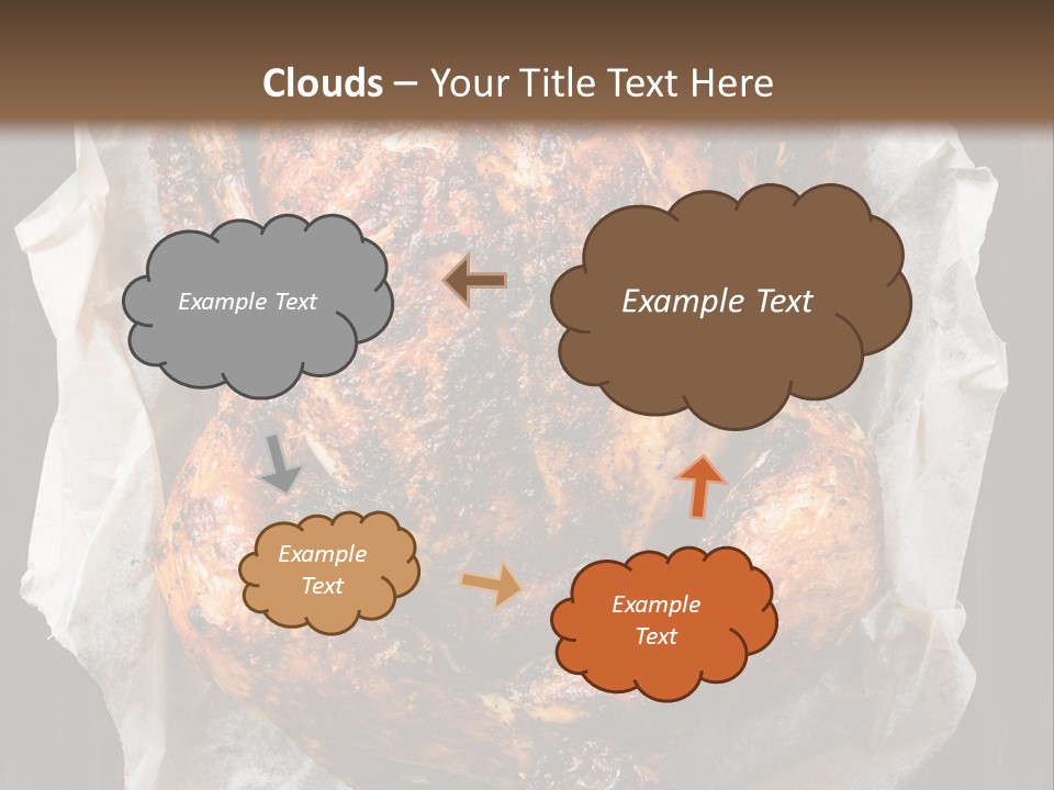 Cooked Cooked Chicken Broiled PowerPoint Template