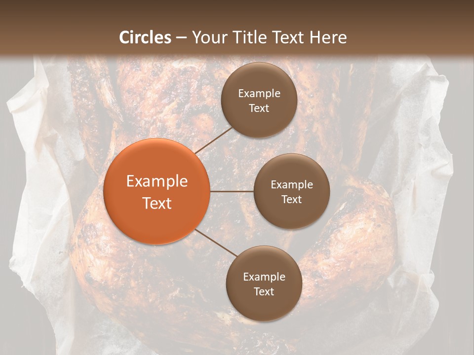 Cooked Cooked Chicken Broiled PowerPoint Template