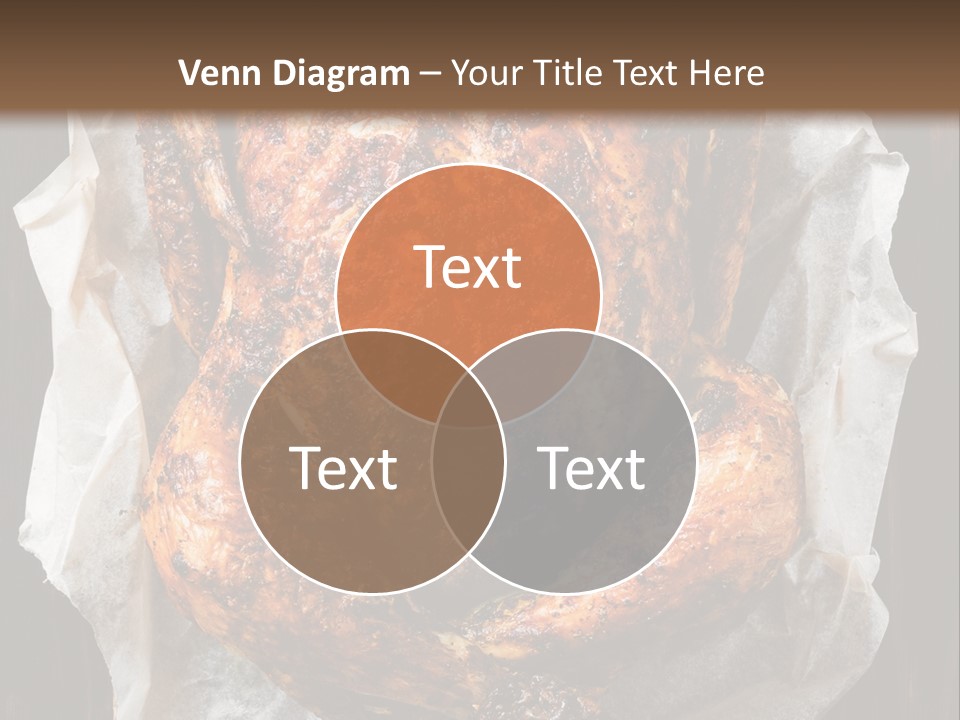 Cooked Cooked Chicken Broiled PowerPoint Template