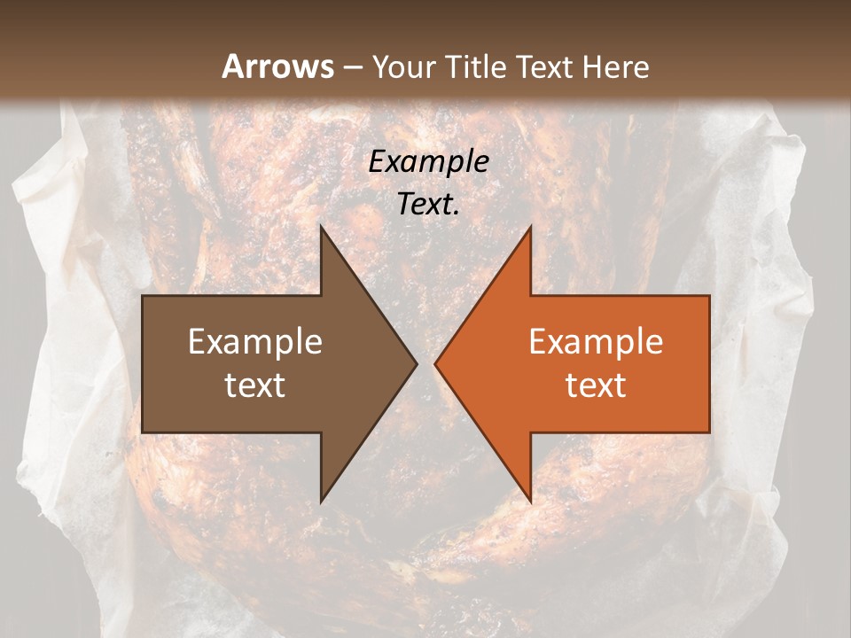 Cooked Cooked Chicken Broiled PowerPoint Template