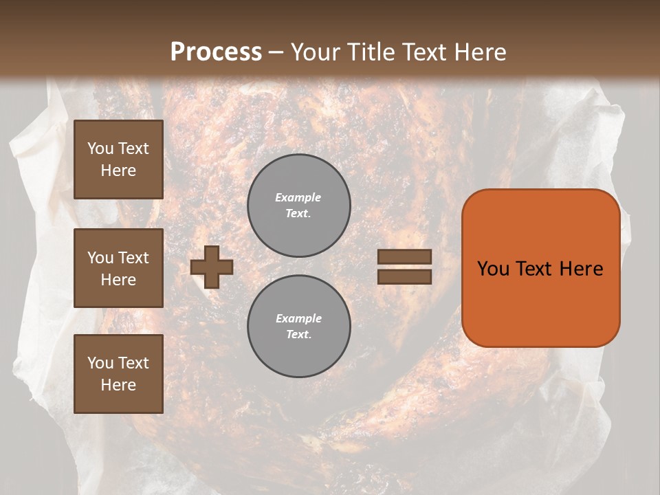 Cooked Cooked Chicken Broiled PowerPoint Template