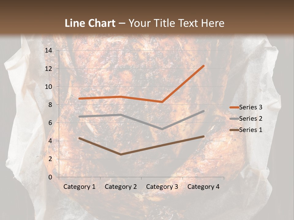 Cooked Cooked Chicken Broiled PowerPoint Template