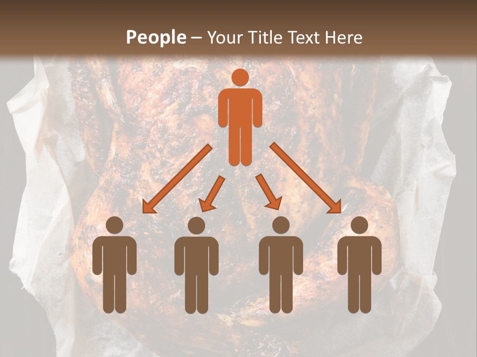 Cooked Cooked Chicken Broiled PowerPoint Template