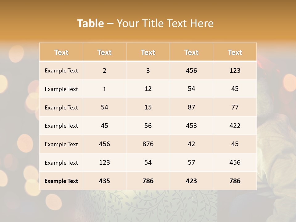A Woman And A Child Are Looking At A Present PowerPoint Template