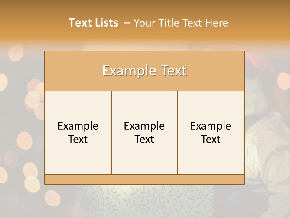 A Woman And A Child Are Looking At A Present PowerPoint Template