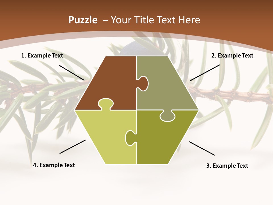 Shrub Nobody Berries PowerPoint Template