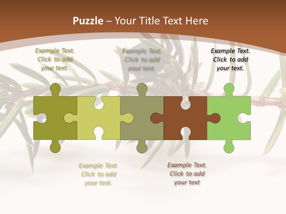 Shrub Nobody Berries PowerPoint Template