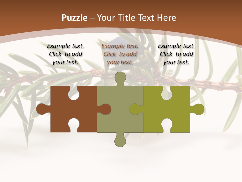 Shrub Nobody Berries PowerPoint Template