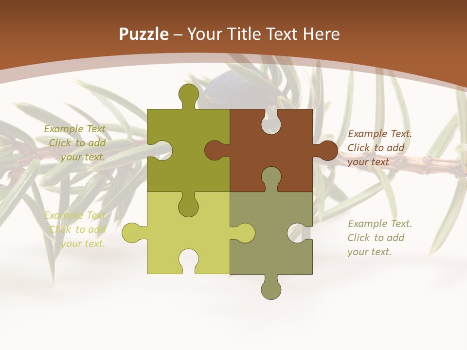 Shrub Nobody Berries PowerPoint Template