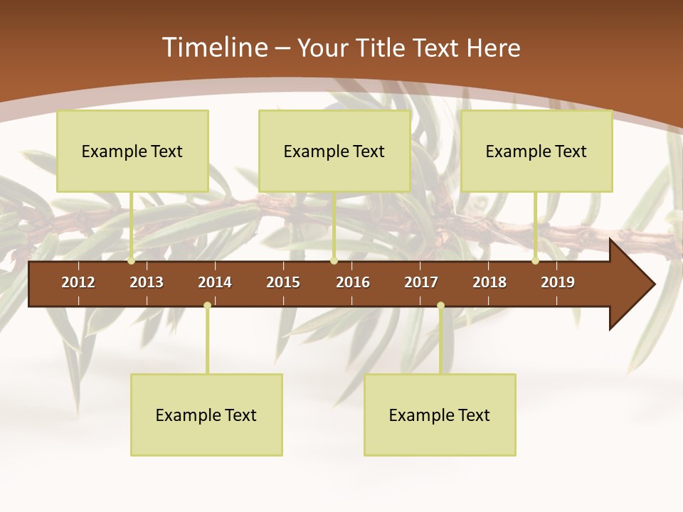 Shrub Nobody Berries PowerPoint Template