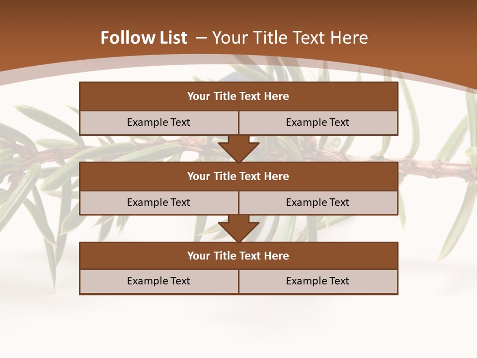 Shrub Nobody Berries PowerPoint Template