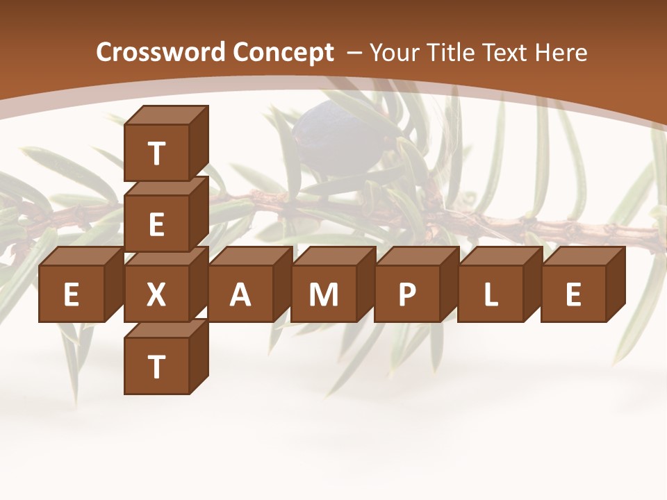 Shrub Nobody Berries PowerPoint Template