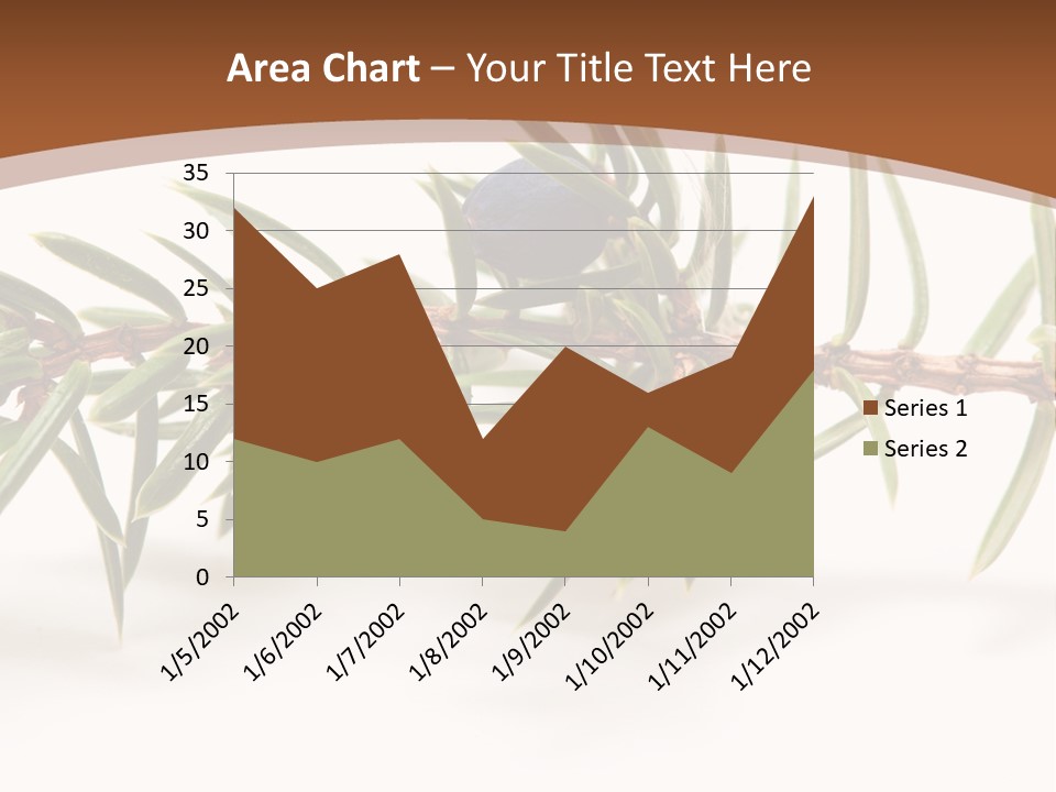 Shrub Nobody Berries PowerPoint Template