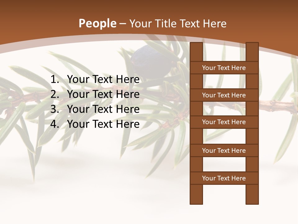 Shrub Nobody Berries PowerPoint Template